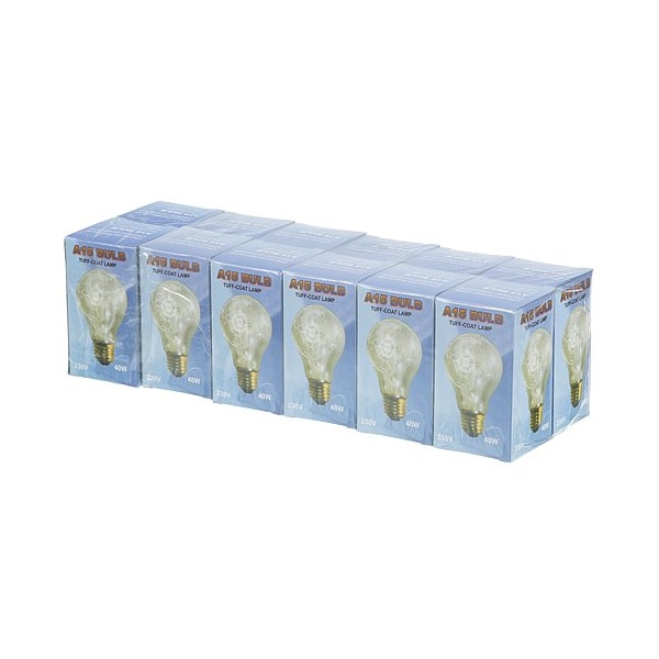 Light Bulb Kit, 12Pk , 40W 250V